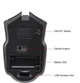 Комп'ютерна бездротова мишка No Brand Mouse 1600 DPI Сірий (SH0000400) - изображение 2