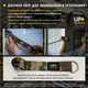 Дверной якорь для крепления эспандеров UP & FORWARD UF1000-5 22х4 см Хаки (1645437092) - изображение 2