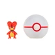 Игровой набор Pokemon Магби покебол пластик 5.5х3.25х8 см (698679) - изображение 2