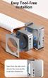 Док станция Хаб Blueendless MAC909 9 в 1 USB Type-C с поддержкой M2 SSD NVMe для Mac Mini M4 / M4 Pro 9 портов - изображение 6