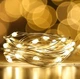 Гирлянда - нить на батарейках Роса 2 м, 20 LED, желтый свет - изображение 3