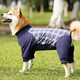 Комбинезон/попона для собак DoubleWin Recovery Suit Plaid Blue XS - изображение 1