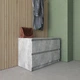Комод 2 ящика VAYS Бетон 80х40х53 см - изображение 1