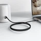 Аудиокабель 3,5 на 3,5 AceFast J10 Hi-Fi audio cable mini jack 3,5 mm на mini jack 3,5 mm (3 Pin, 1m). Black - изображение 4