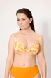 Верх купальника с уплотненной чашкой Ysabel Mora 44C Жёлтая пальма (Yellow Palm) (116135) - изображение 1