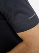 T-shirt męski w serek bawełniany Cross Jeans 16128-310 M Granatowy (8697319806373) - obraz 4