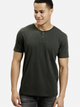 Футболка бавовняна довга чоловіча Cross Jeans 16129-387 L Темно-зелена (8697319806489) - зображення 1