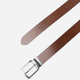 Ремінь чоловічий з натруальної шкіри Cross Jeans 0446K-025 100 см Коричневий (8699438968437) - зображення 3