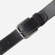 Ремінь чоловічий з натруальної шкіри Cross Jeans 0575K-020 95 см Чорний (8697319769630) - зображення 2