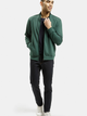 Bluza męska rozpinana streetwear Cross Jeans 25497-387 3XL Ciemnozielona (8697319719970) - obraz 3