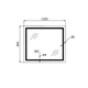Зеркало Qtap с LED-подсветкой Touch антизапотевания для ванной комнаты с димером регулировки яркости (601292) - изображение 7