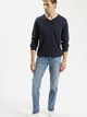 Пуловер чоловічий Cross Jeans 34229-001 M Темно-синій (8697319062502) - зображення 3