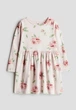 Платье для девочки светло-розовое Розы H&M 134-140см (400011852) - изображение 1