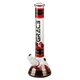 Бонг Grace Glass Striped Series Red Грейс Глас полосатый красно-черный 42 см кикер шипы для льда боросиликат - изображение 1