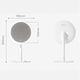 Дзеркало для макіяжу Xiaomi DOCO LED Beauty Sunlight Small Mirror Standard Edition Simple White (XM001) - изображение 3