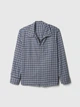 Детская фланелевая рубашка GAP на молнии 150 см 1159833203 (Синий XL) на рост 150 см - изображение 5