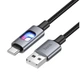 Кабель Hoco U144 New charging data cable Type-C Black - зображення 1