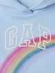 Детское худи GAP кофта с капюшоном 1159836938 (Голубой 3) на рост 91-99 см - изображение 3