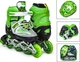 Комплект роликов Happy размер 29-33 Green (1779635213) - изображение 2