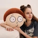 Декоративная подушка лицо Морти "Rick and Morty" FRMMORPIL22GN002 - изображение 5