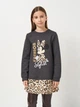 Детское платье для девочки Disney Minnie Mouse HY10148 104 см Темно-серое (3609088182591) - изображение 1