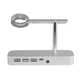 Док-станція COTEetCI Base Hub B18 MFI Stand для Apple Watch + iPhone Silver (CS7200-TS) - зображення 2