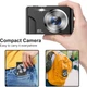 Фотоаппарат KOASDVS Compact Autofocus 48Мп / CMOS / FHD 1080P 30fps / 16Х цифровой зум / Bluetooth / Черный (B0B31N3VV2) - изображение 2