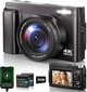 Цифровая камера IXNAIQY DC101-AF 48Мп / CMOS / 4K 30fps / 16Х зум / Wi-Fi / Черный (100639837) - Уценка - изображение 1
