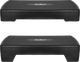 Степ платформа для аеробіки та фітнесу Rebel Active 2 ступені 68 см Чорна (5901890123068) - зображення 3