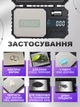 Весы ювелирные точная грамовка от 0.01г до 600 г, электронные с калибровочным грузом и дисплеем в кейсе на батарейках, черные - изображение 4