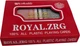 Набор карты игральные 2 колоды 54 шт Duke Royal ZRG пластиковый кейс красная черная рубашка (DN36502) - изображение 1