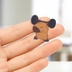 Значок (пин) BROCHE брошь бижутерия Животные Капибара со штангой коричневый BRGV115128 - изображение 6