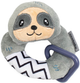 Grzechotka Baby Mix New Baby Sloth (8596164140208) - obraz 1