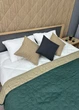 Покривало двостороннє Decorator Microfiber куб 140х215 см зелений з сірим (85-104) - зображення 7