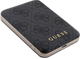 Комплект Guess Case 4G Metal Logo for iPhone 15 + Powerbank 5000mAh MagSafe Black (GUBPM5P15S4GEMGK) - зображення 5