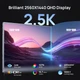 Портативный игровой монитор ARZOPA Z3FC 16.1" Grey 2K QHD 180Hz (чехол в комплекте) - изображение 3
