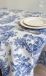 Скатерть Ecotton Duck 30497 Blue Водо-грязеотталкивающая 170х200 см (25327_000) - изображение 3