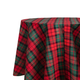 Скатертина Homla Tartan в клітинку кругла 140 см (5904183832845) - зображення 1