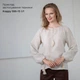 Лляна тканина з канвою під вишивку жіночої вишиванки Кодру 586-15 1/1 - изображение 6