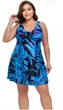 Танкини с шортами Fuba 25550139 Голубой 58 (5XL) бедра 126-130 см грудь 3C-4D-5E - изображение 1