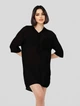 Туника-рубашка из хлопка Z.Five 1900113 Черный (бедра 116-120см) 48 (3XL) - изображение 2