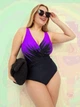 Слитный купальник Fuba 25811150 черный 50 (XL ) бедра 107-110 см грудь 2B-3C-4D - изображение 10