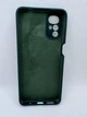 Чохол накладка Silicone Cover Full для Motorola Moto G22 Темно-зелений - зображення 3