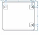 Зеркало Devit Basic 4800700 - изображение 4
