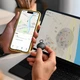 Умный брелок для поиска ключей, сумки, кошелька BOROFONE BC104 Черный - изображение 8