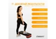 Степь платформа 2 уровня EasyFit высота 10–15 см черно-красная для дома и спортзала (EF-0540) - изображение 4