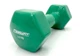 Гантель для фитнеса EasyFit EF-0040-GN, виниловая, шестигранная, 4 кг, Зелёная (1 шт.) - изображение 1