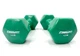 Гантель для фитнеса EasyFit EF-0040-GN, виниловая, шестигранная, 4 кг, Зелёная (1 шт.) - изображение 2