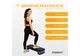 Степ платформа 2 рівні EasyFit висота 10–15 см чорно-фіолетова для дому та спортзалу (EF-0540-V) - зображення 6