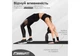 Килимок для йоги EasyFit NBR 1см 180×60 см Чорний фітнес коврик, каремат для спорту, пілатесу, розтяжки, антиковзкий мат - зображення 2